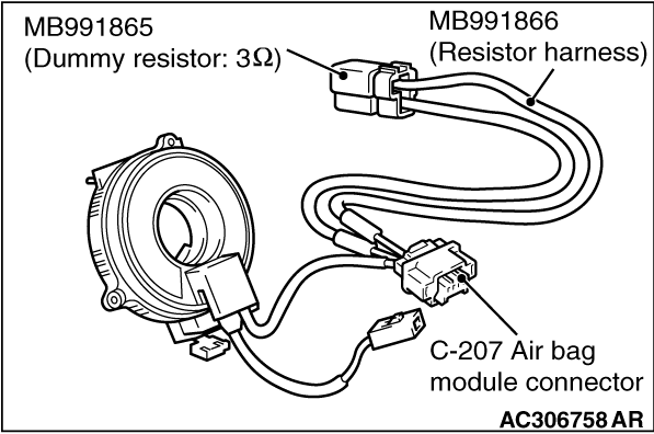 52B-DTC B1B02 DRIVER'S AIR BAG SQUIB OPEN-CIRCUITED