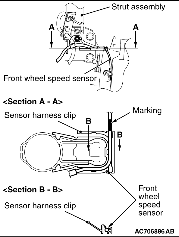 35c Wheel Speed Sensor Removal And Installation 6457