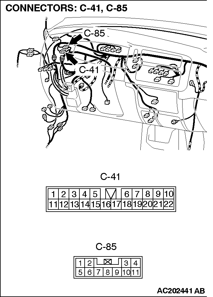 23DTC 54 A/T CONTROL RELAY SYSTEM