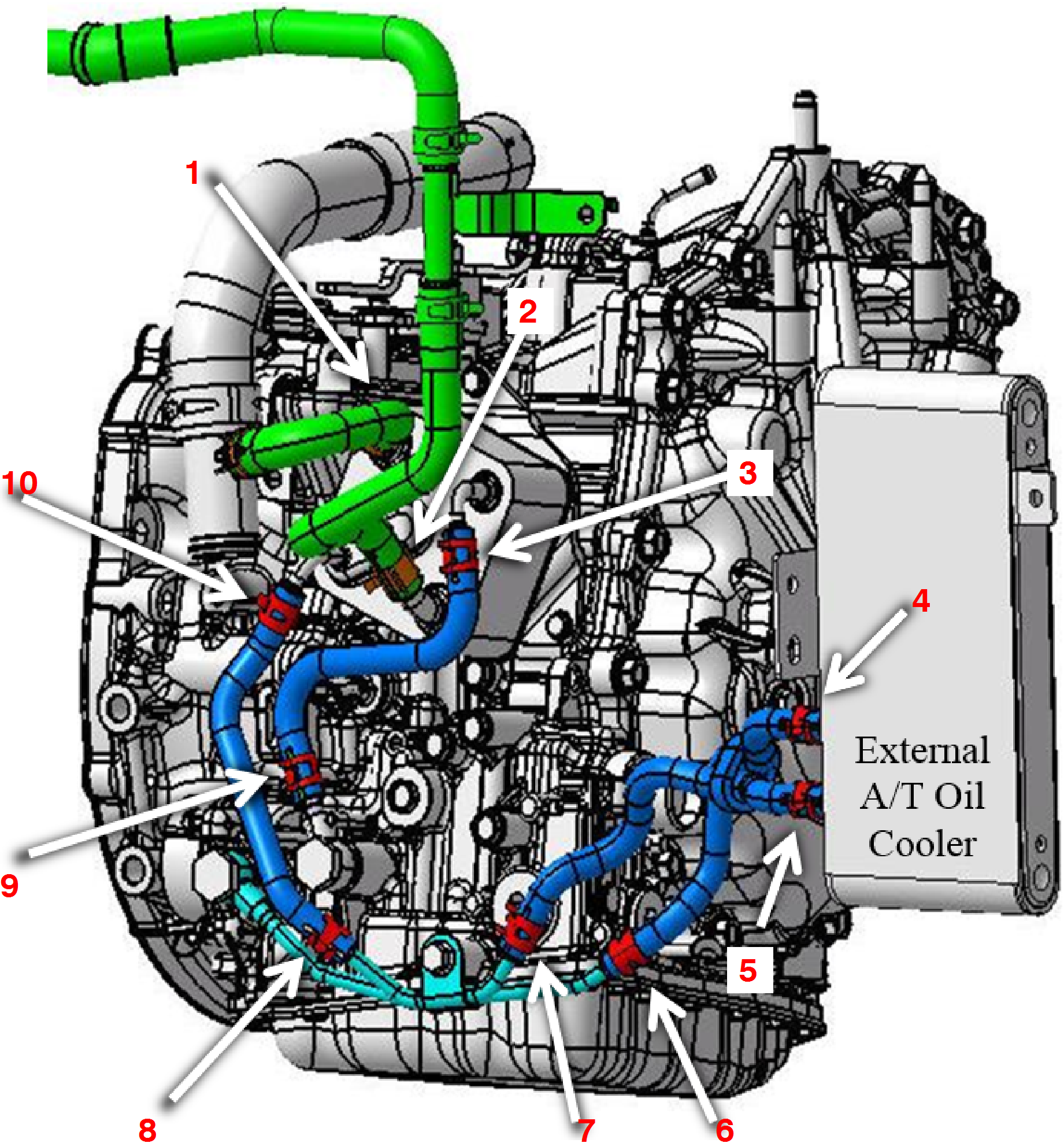 2008 Mitsubishi Outlander Transmission